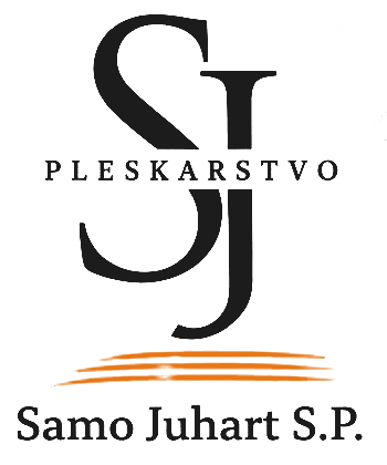 Logotip SJ Pleskarstvo, Samo Juhart s.p.